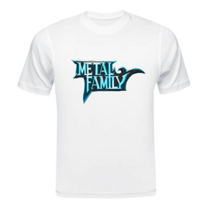 Camisa Metal Family Color Blanco